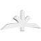 Ekena Millwork Davenport Architectural Grade PVC Gable Bracket, 84"W x 28"H x 4"D x 6"F, 8/12 Pitch GBP084X28X0406DAV00 - alternate 1